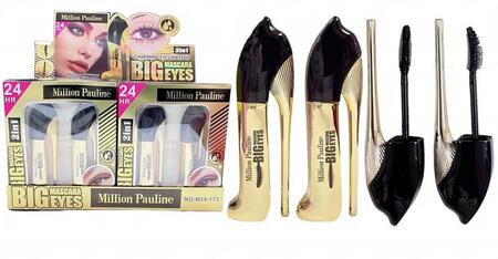 MILLION PAULINE KIT DA 2 PEZZI MASCARA BIG EYES 24 H 2 IN 1
 [Conf.da 12 kit]