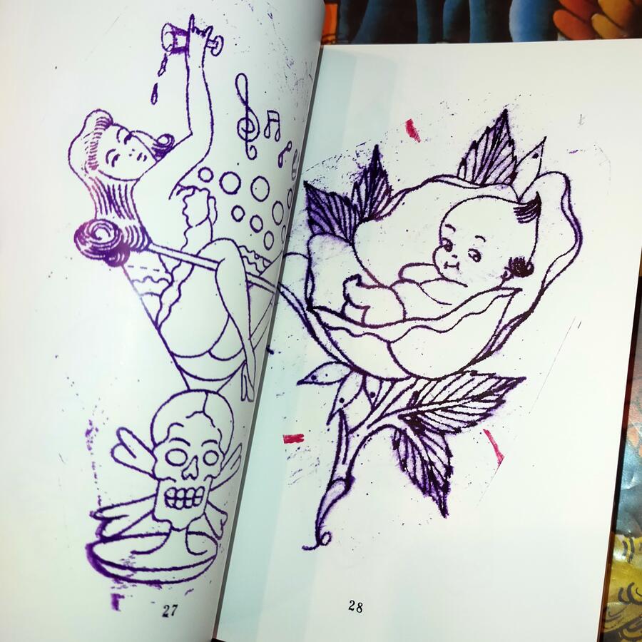 Roses & Stencils - Alberto Sagripanti
