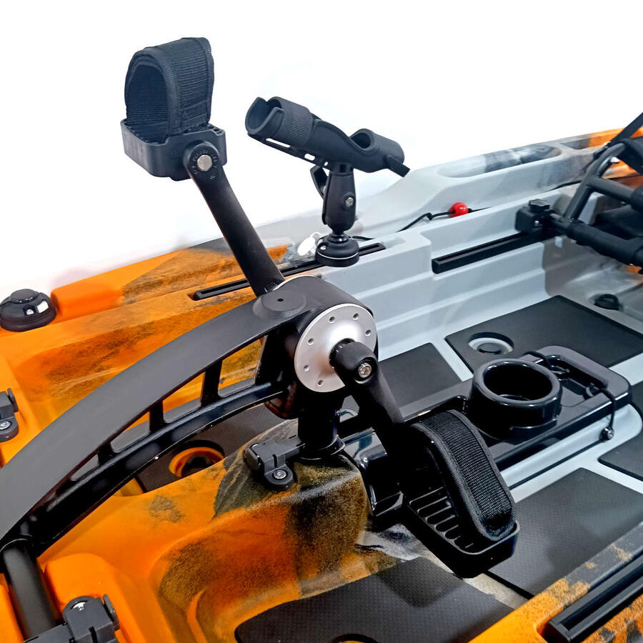Kayak fishing a Pedali SKF Pedal Power 12 - Sistema ad Elica - 360 x 95 cm - Tiger
