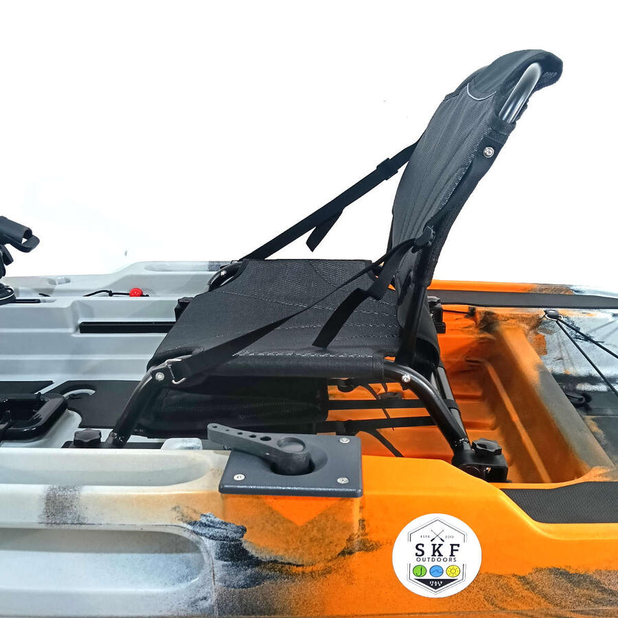 Kayak fishing a Pedali SKF Pedal Power 12 - Sistema ad Elica - 360 x 95 cm - Tiger