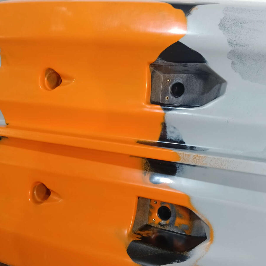 Kayak fishing a Pedali SKF Pedal Power 12 - Sistema ad Elica - 360 x 95 cm - Tiger