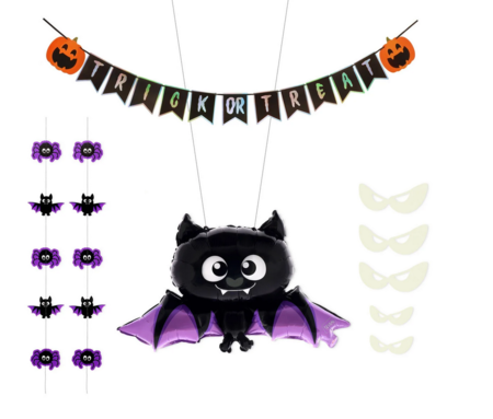 Set Decorazione Porta Halloween - Trick Or Treat