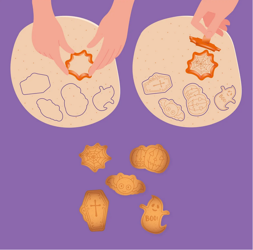 Formine per biscotti Halloween - Cookie Cutters