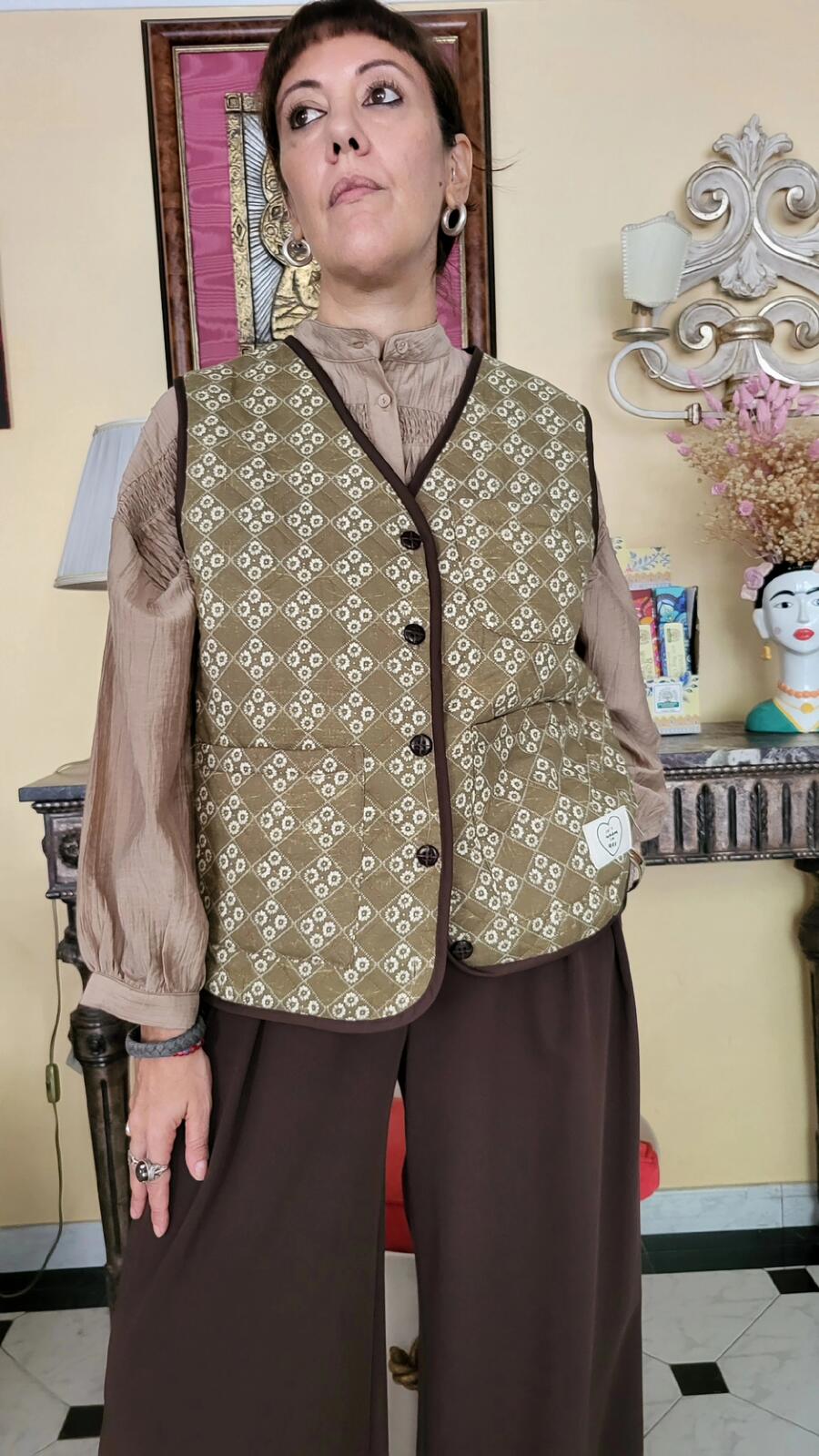 Gilet Floral  