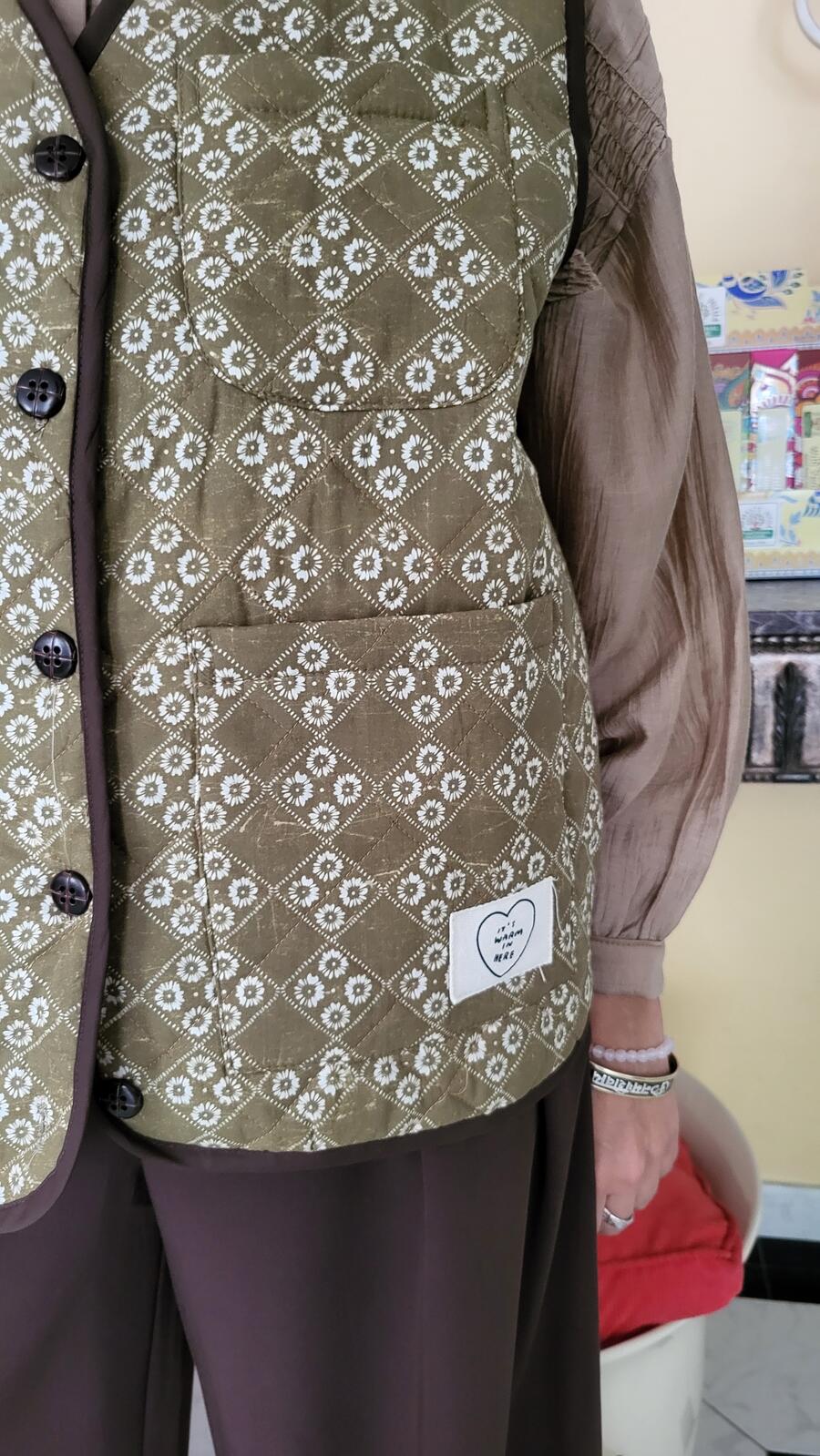 Gilet Floral  