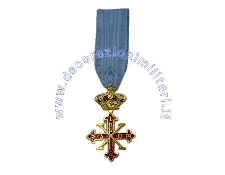Medaglia Cavaliere di Merito Costantiniano