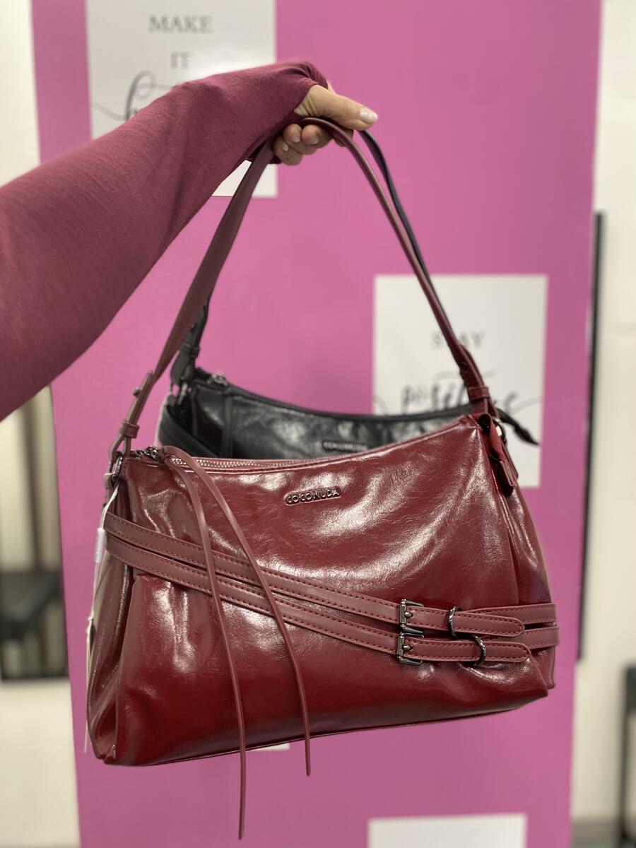 NOVITÀ Bag in vernice con fibbie COCONUDA