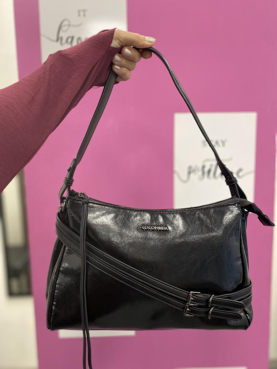 NOVITÀ Bag in vernice con fibbie COCONUDA