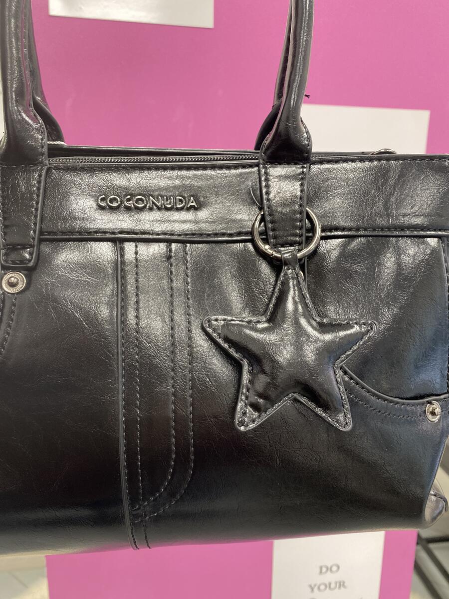 NOVITÀ Bag in vernice effetto jeans COCONUDA
