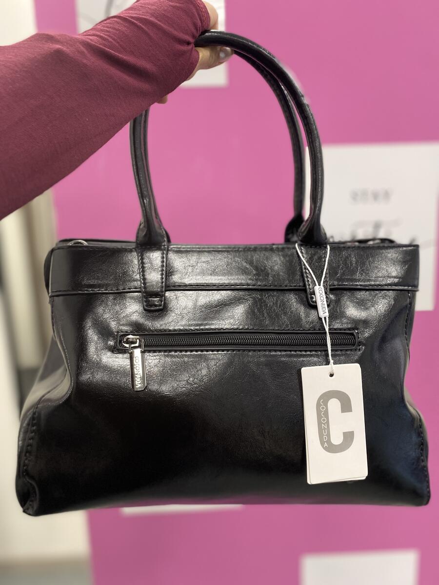NOVITÀ Bag in vernice effetto jeans COCONUDA