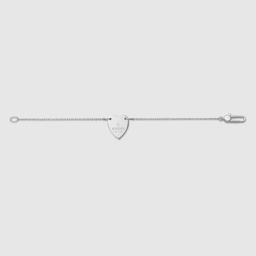  Bracciale Gucci Trademark Cuore Argento