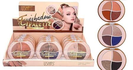 USHAS EYESHADOW PALETTE 
 [Conf.da 12 pezzi]