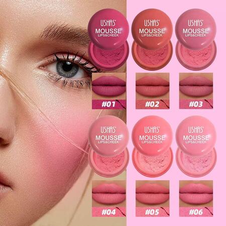 USHAS MOUSSE LIPS & CHEEK
 [Conf.da 24 pezzi]