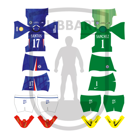 DECALS CHELSEA 2024-25 FINALE WORLD CUP PER CLUB