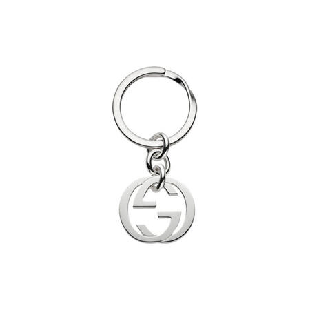 Portachiavi GUCCI Doppia G in Argento