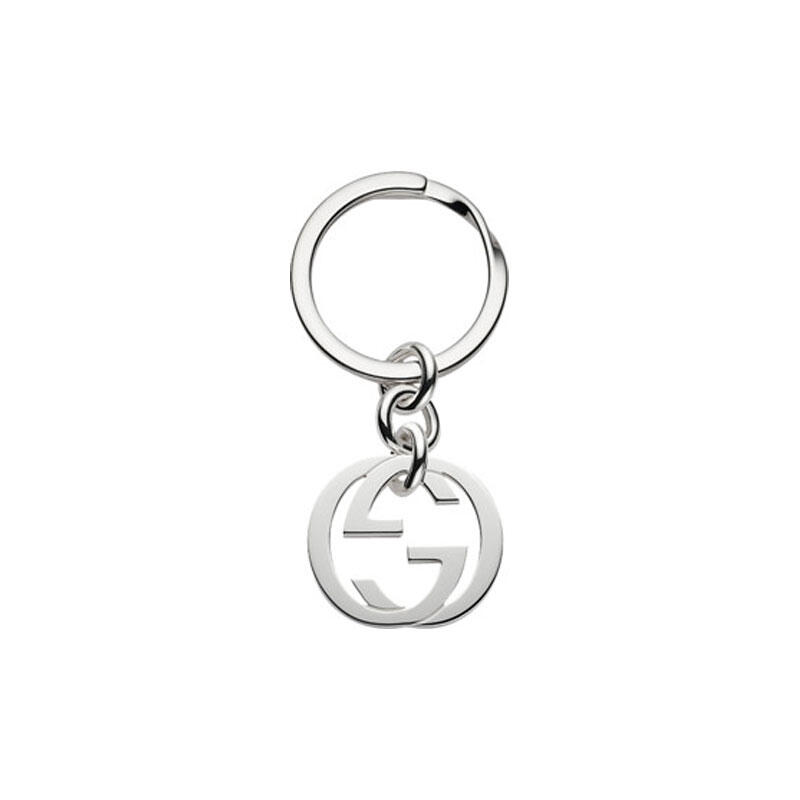Portachiavi GUCCI Doppia G in Argento