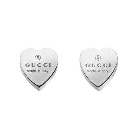 Gucci Orecchini Trademark a Cuore