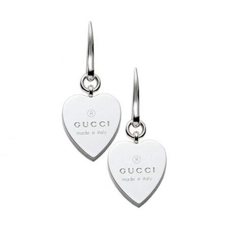 Orecchini Monachina GUCCI Pendente Cuore