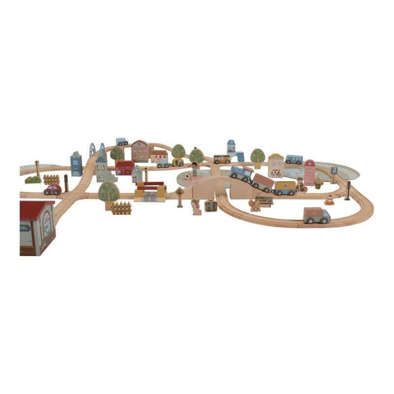 Trenino in legno - Train Track XL