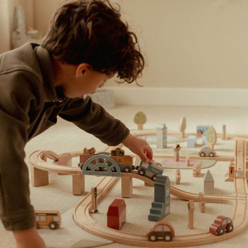 Trenino in legno - Train Track XL