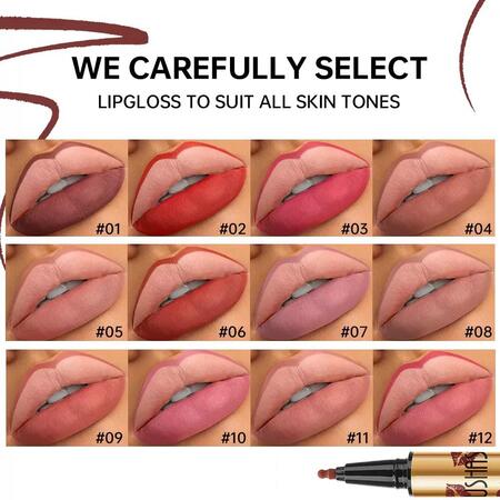 USHAS SILLEY LIPGLOSS 2 IN 1 
 [Conf.da 36 pezzi]
