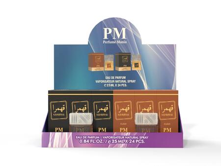 PM EXPO ASSORTITO EDP DA 25 ml (Similare KHAMRAH)
 [Conf.da 24 pezzi]