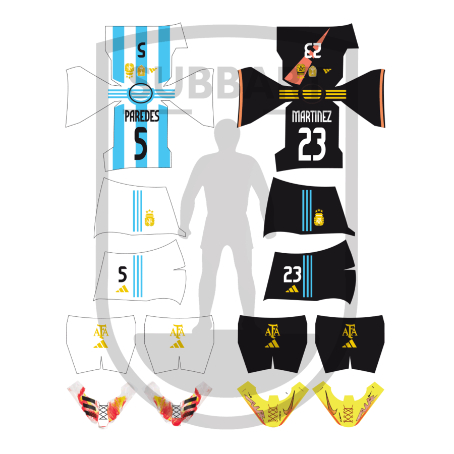 DECALS ARGENTINA 2023 COPPA AMERICA