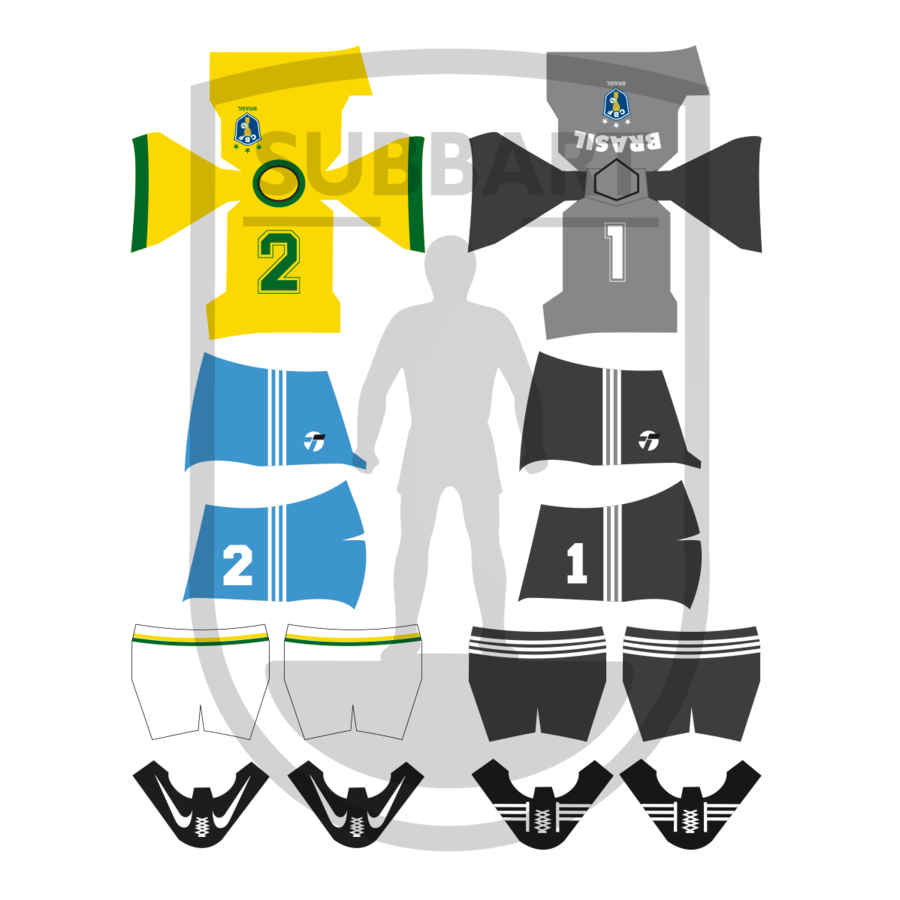 DECALS BRASILE 1982 WORLD CUP