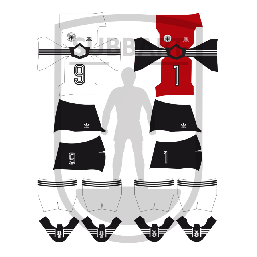 DECALS GERMANIA 1982 WORLD CUP