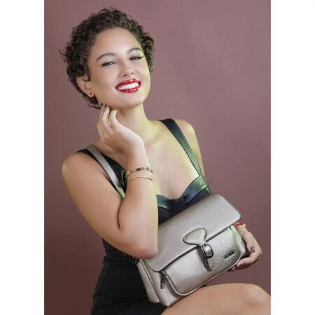 Borsa a tracolla con patta