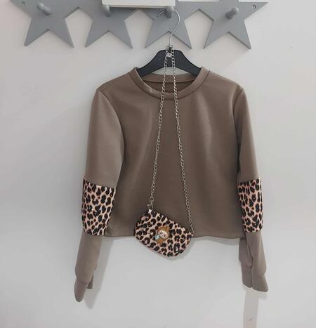 MAGLIA CON BORSETTA LABUBU