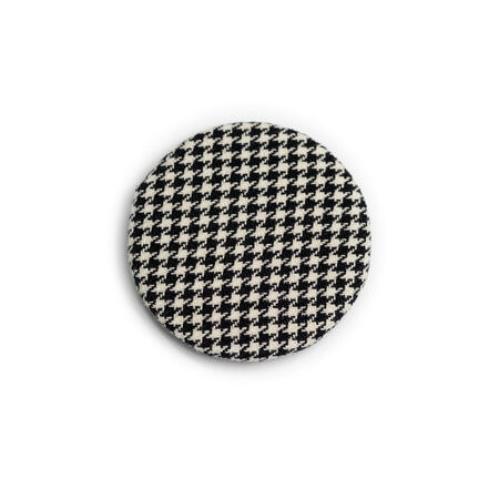 Pied de poule Bianco/Nero 40ø 