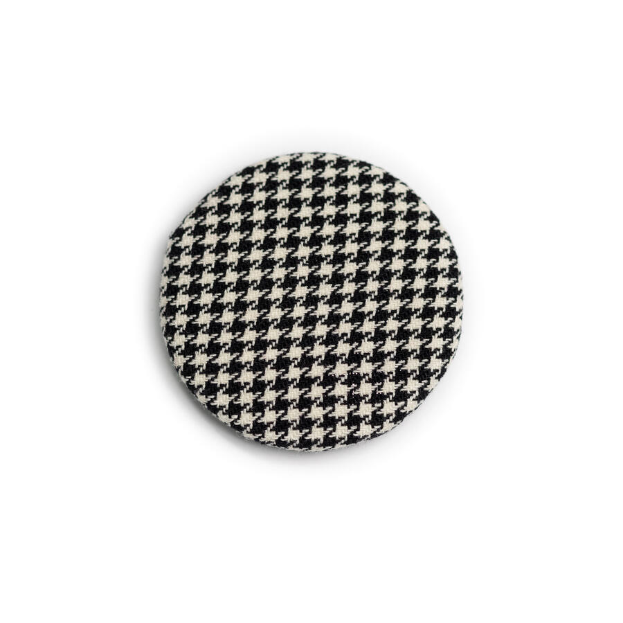 Pied de poule Bianco/Nero 40ø 