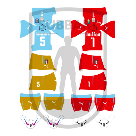 DECALS ITALIA 2008 CONFEDERATION