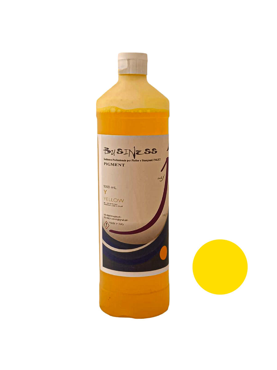 Y YELLOW INCHIOSTRO PIGMENTATO PER MEMJET 1000  ML. COMPATIBILE CON TUTTI I MODELLI 