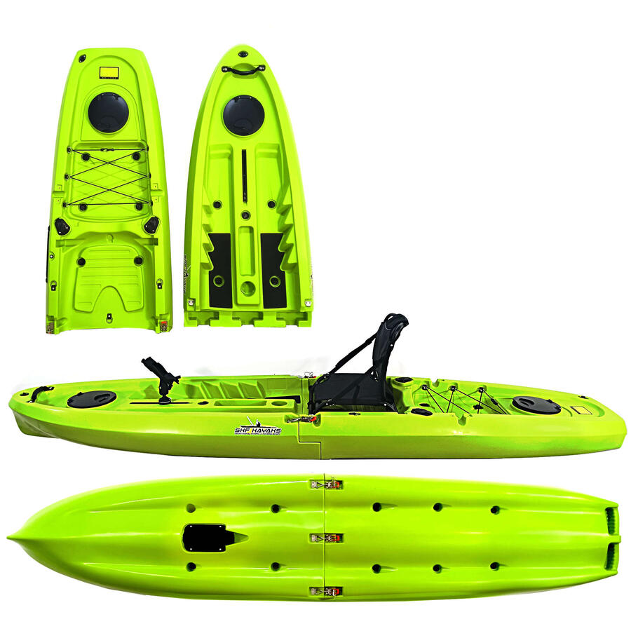 Kayak da viaggio per pesca o turismo SKF Travel 340 - Lime