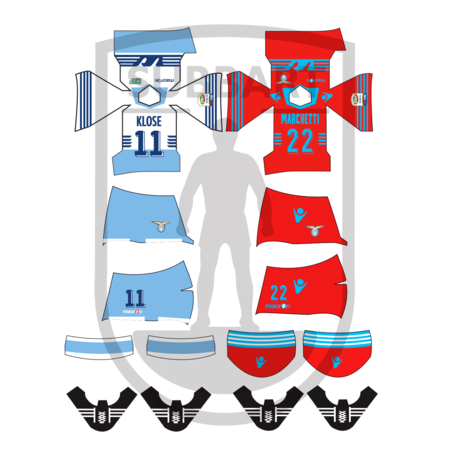 DECALS LAZIO 2014-15