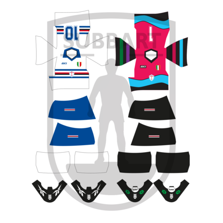 DECALS SAMPDORIA 1991-92 FINALE CHAMPIONS