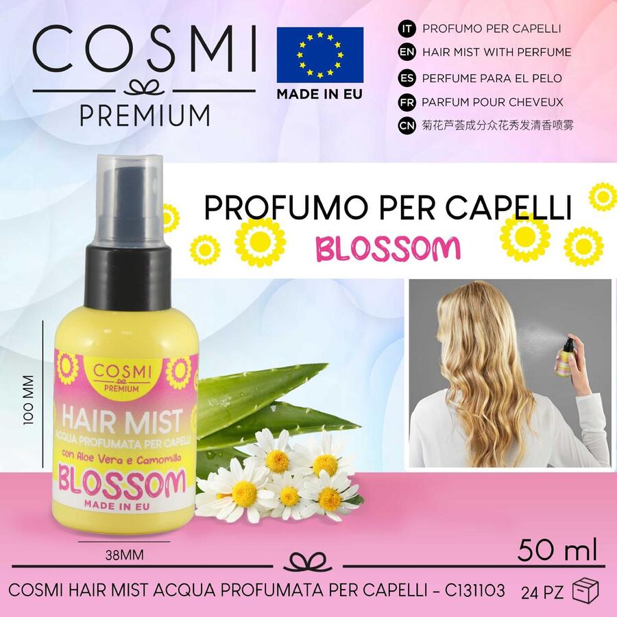 COSMI PROFUMO PER CAPELLI DA 50 ml
 [Quantità minima per ordine è di 12 pezzi]