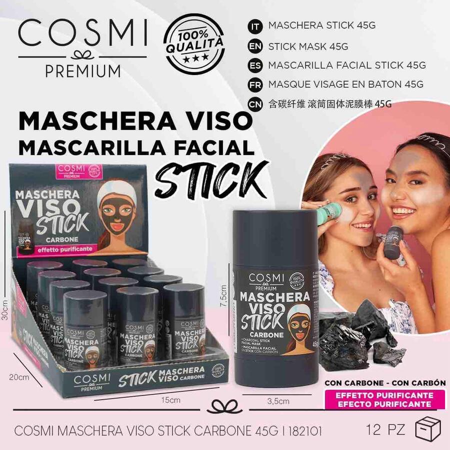 COSMI MASCHERA STICK DA 45 gr.
 [Conf.da 12 pezzi]