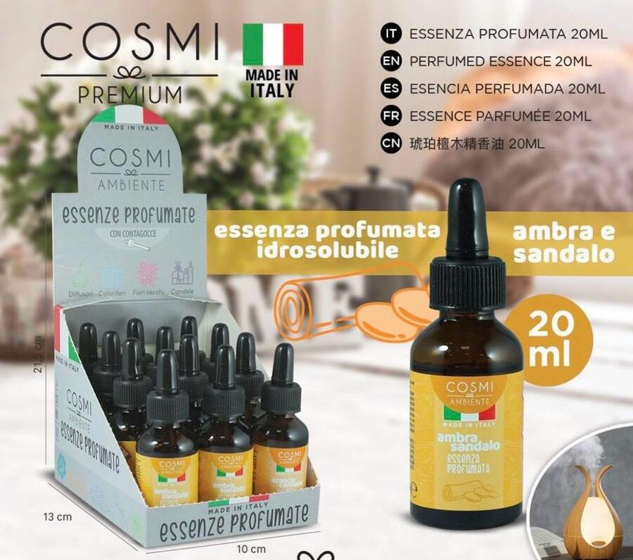 COSMI ESSENZA PROFUMATA DA 20 ml
 [Conf.da 12 pezzi]
