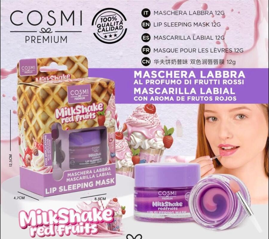 COSMI MASCHERA LABBRA DA 12 gr
 [Quantità minima per ordine è di 12 pezzi]