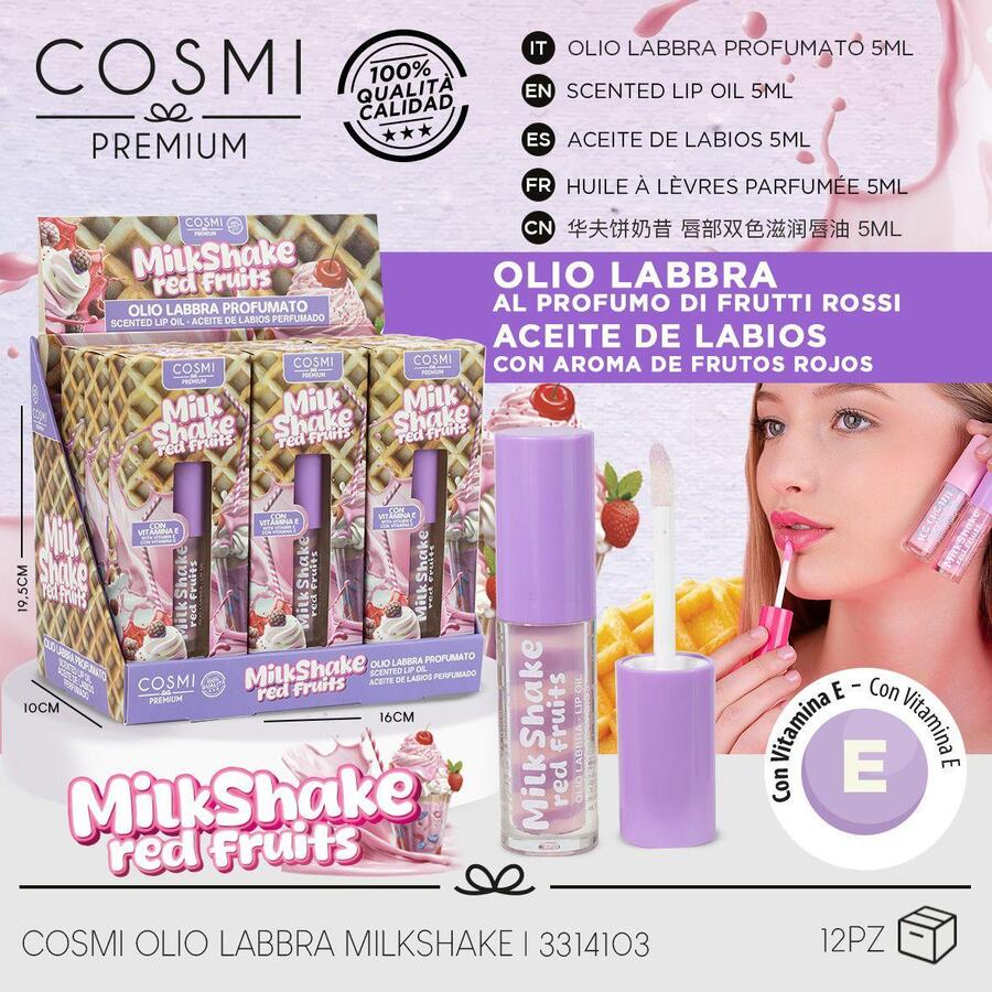 COSMI OLIO LABBRA PROFUMATO DA 5 ml
 [Conf.da 12 pezzi]