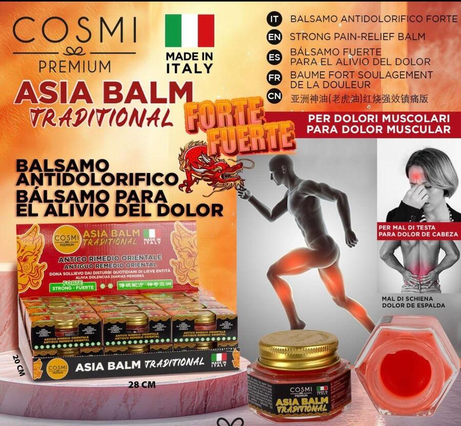 COSMI BALSAMO ANTIDOLORIFICO FORTE DA 20 ml
 [Conf.da 12 pezzi]