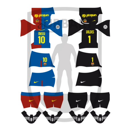 DECALS BARCELLONA 2008-09