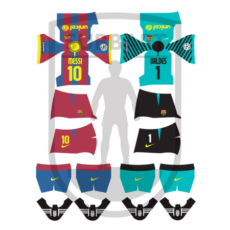DECALS BARCELLONA 2010-11