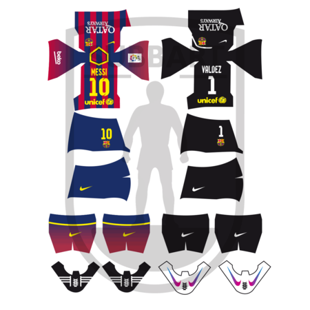 DECALS BARCELLONA 2013-14