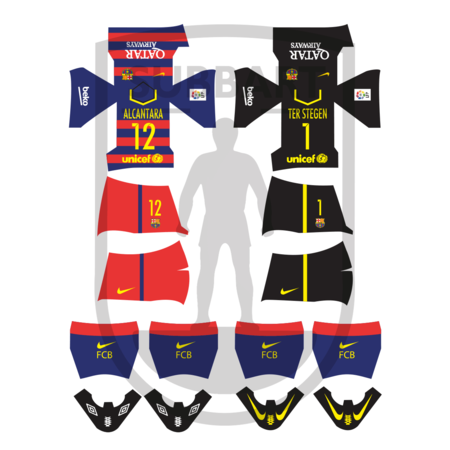 DECALS BARCELLONA 2015-16
