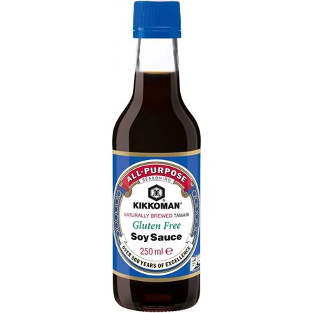 Kikkoman salsa di soia gluten free tamari 250ml 