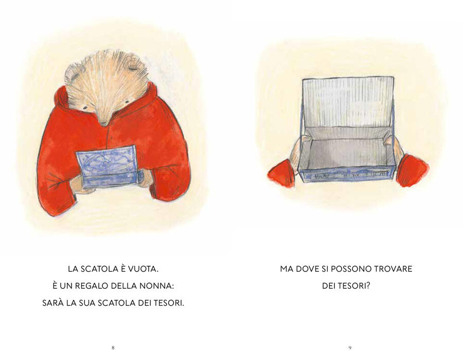 La scatola dei tesori - in stampato maiuscolo
